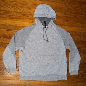 Adidas Men's Heather Gray Hoodie